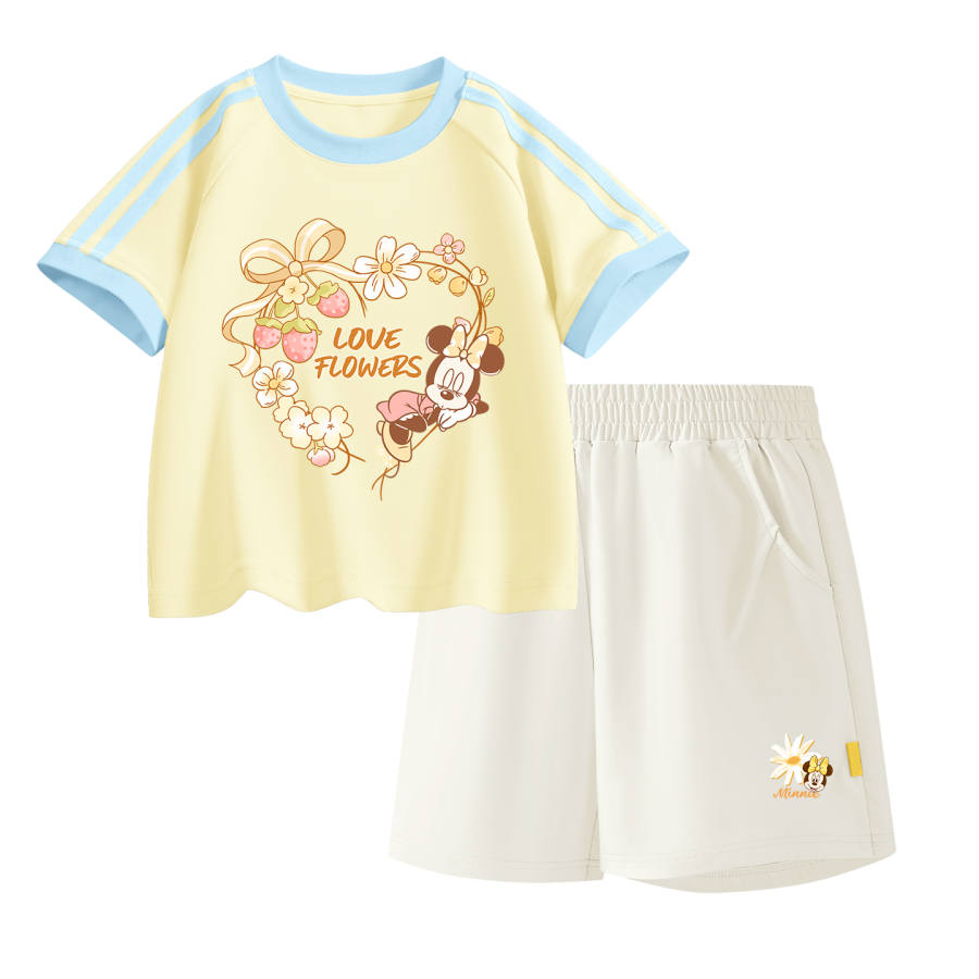 Disney Kids Casual Sportswear Crew Neck Thin