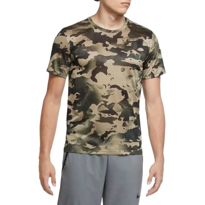 Nike Nike Dry LEG CAMO AOP T Shirt Men's