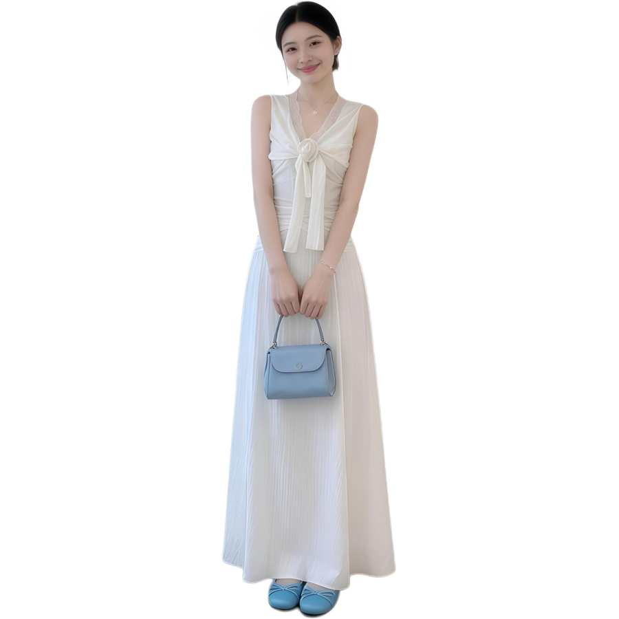 Cotton Gene Sleeveless Dress Women's