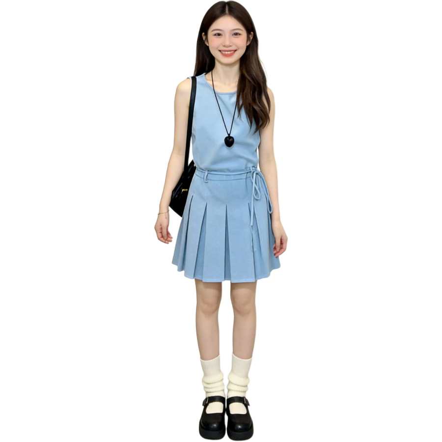 VENICEW Sleeveless Dress Women's