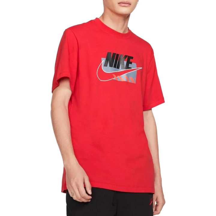 Nike Nike T Shirts Men's Red Crew Neck