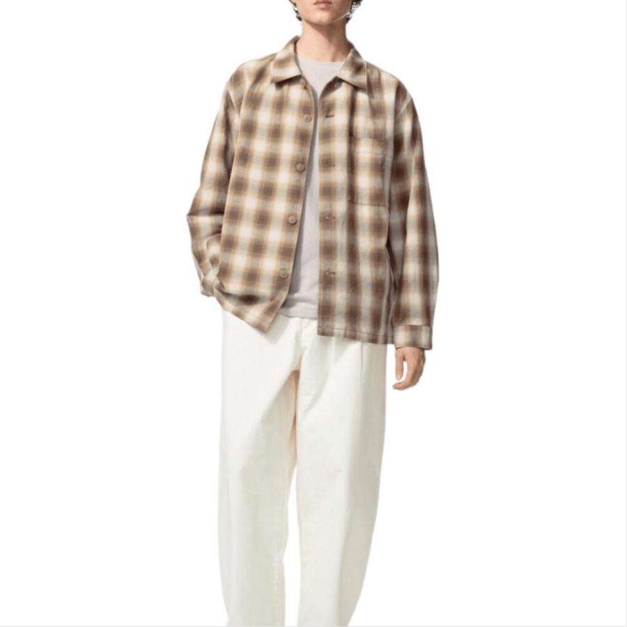 UNIQLO SS26 Shirts Men's Camel Moderate
