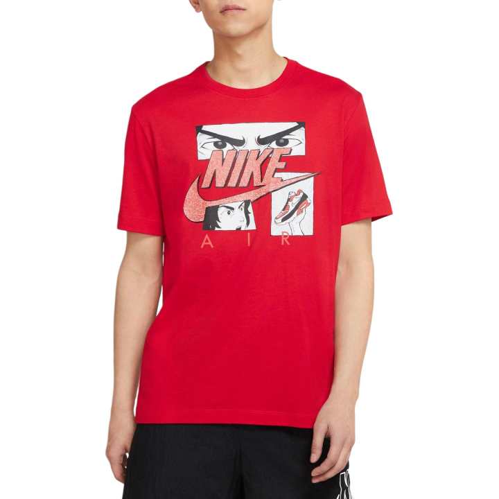 Nike Nike Sportswear T Shirts Men's Red Crew Neck