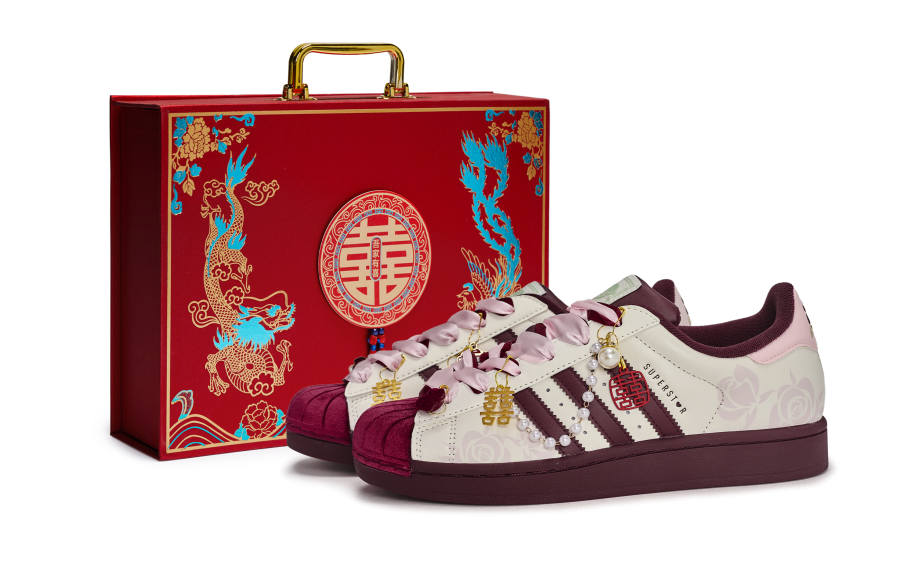 Adidas Originals Superstar 2 811 Manufacturing, Eternal Love, Gift Shoes Abrasion Resistant Low top Skateboard Shoes