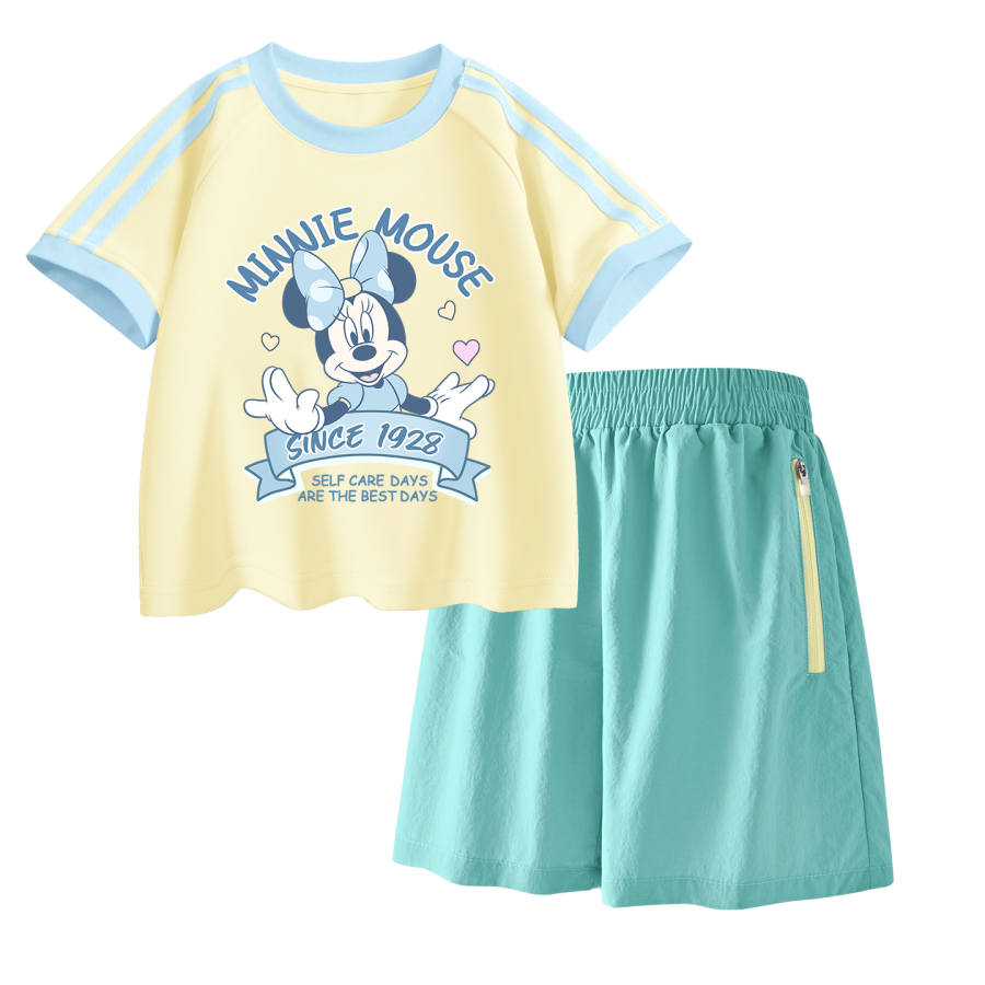 Disney Kids Casual Sportswear Crew Neck Thin