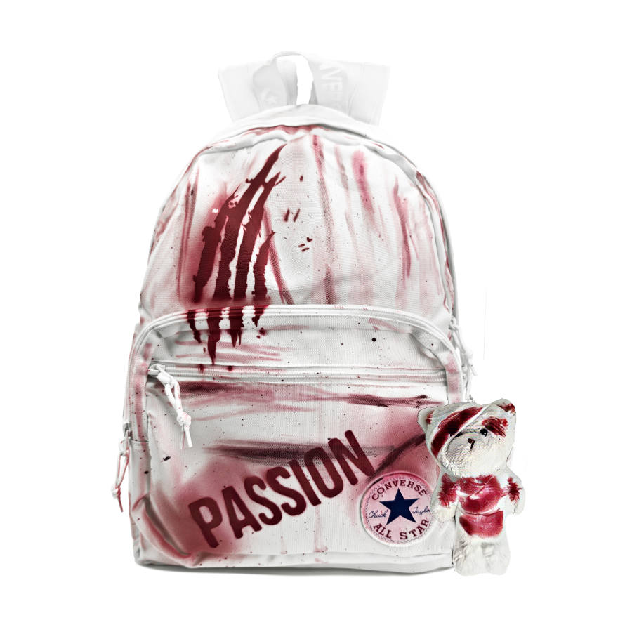Converse Converse Polyester Backpack Unisex Red