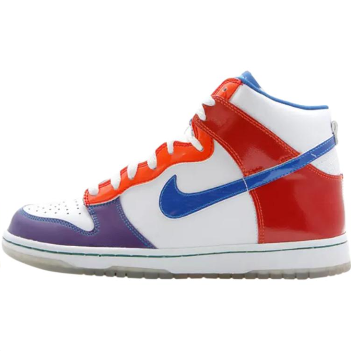 Nike Nike Dunk High top Skateboard Shoes White Unisex