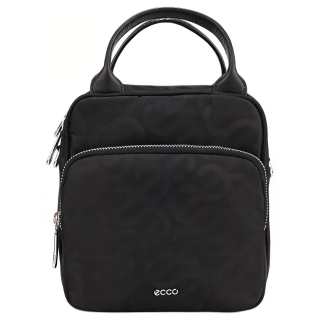 Ecco Polyester One Shoulder Handbag Unisex Black