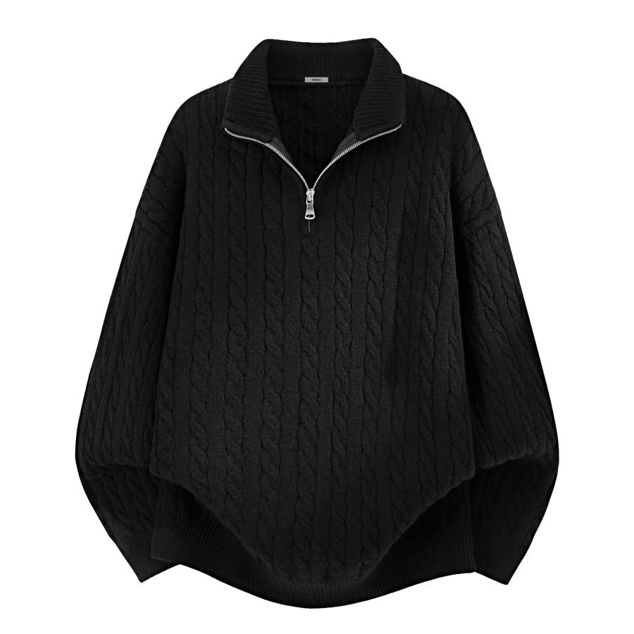 MINISO MINISO Sweaters Unisex Half Open Collar Thickened Other