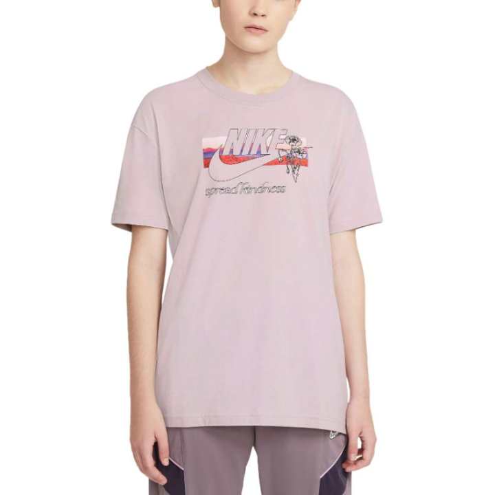 Nike Nike T Shirts Women's Pink Crew Neck
