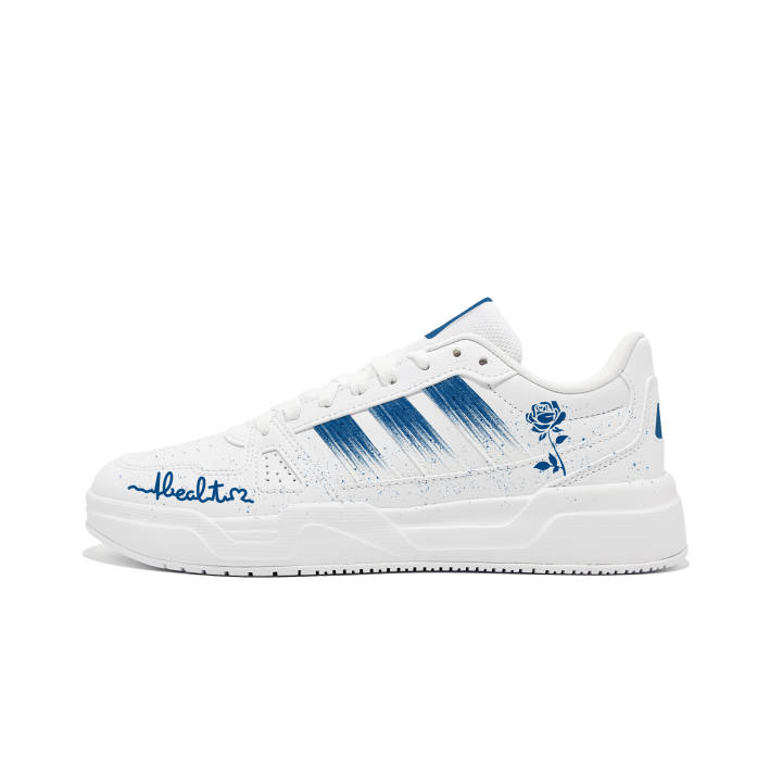 Adidas Adidas ETHER LITE Blue Rose Pu Low top Skateboard Shoes Unisex Blue