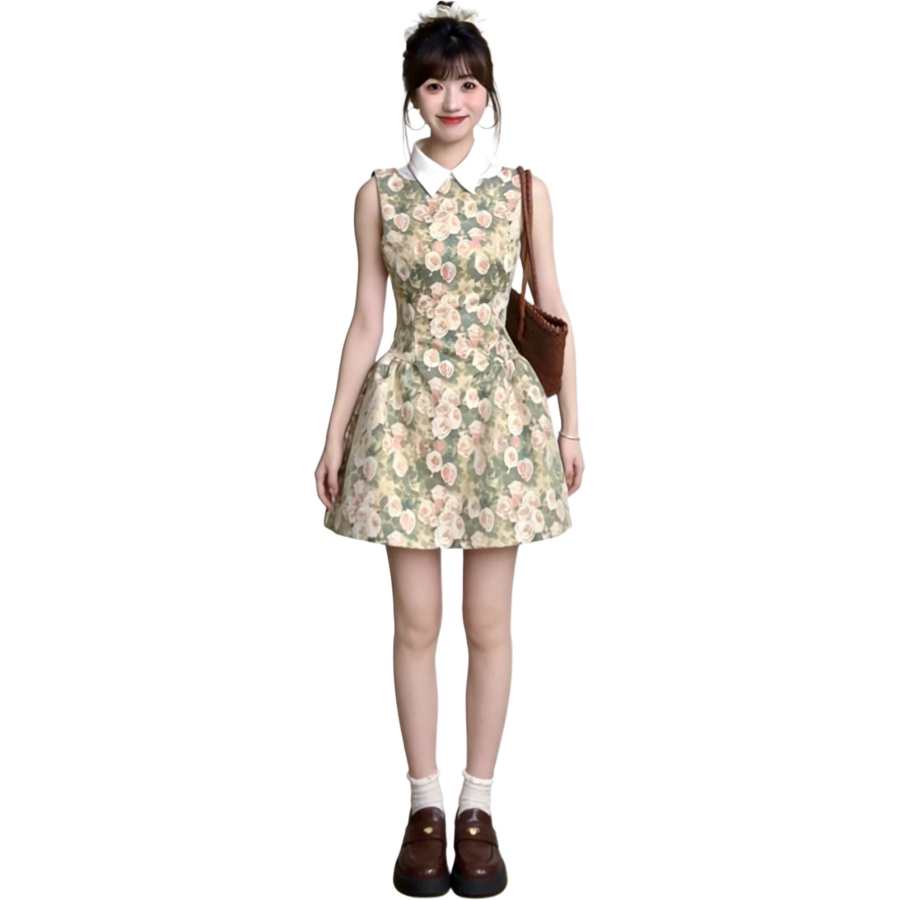 VENICEW Sleeveless Dress Women's