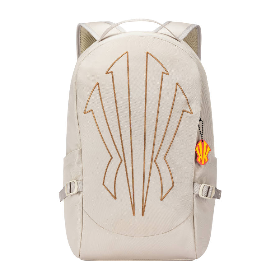 Anta Basketball Collection Water Repellent Fabric Backpack Regular Unisex Light Khaki
