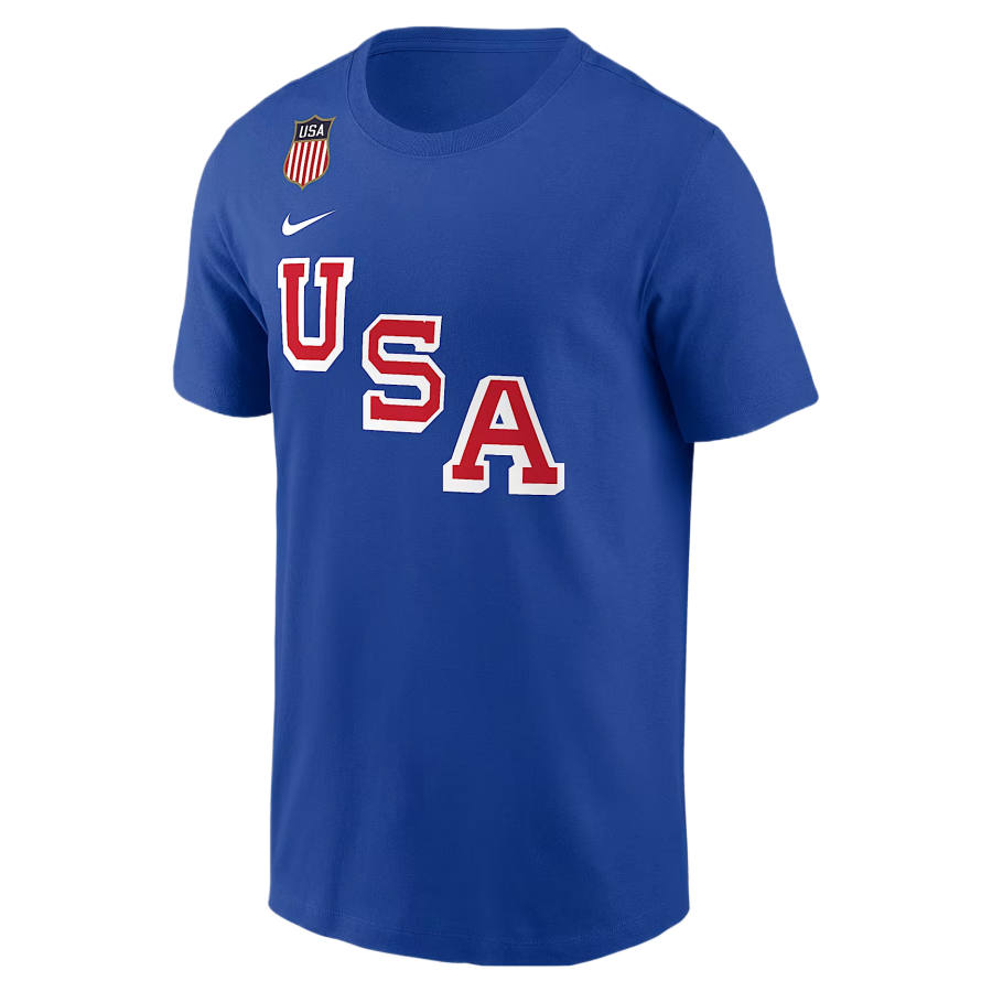 Nike Nike Dylan Larkin Nike Usa Olympic Team 2026 "Gold Medal" Men's Short-Sleeve T-Shirt