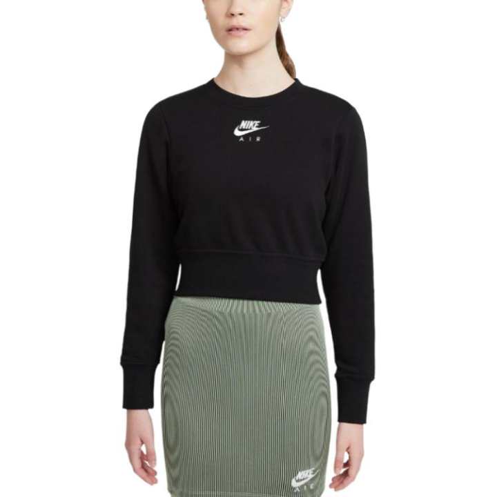 Nike Nike Air Sweatshirts Women's Black Crew Neck Moderate