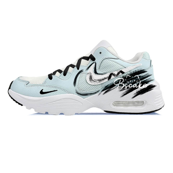 Nike Nike Air Max Fusion Low top Running Shoes Men's White/Blue
