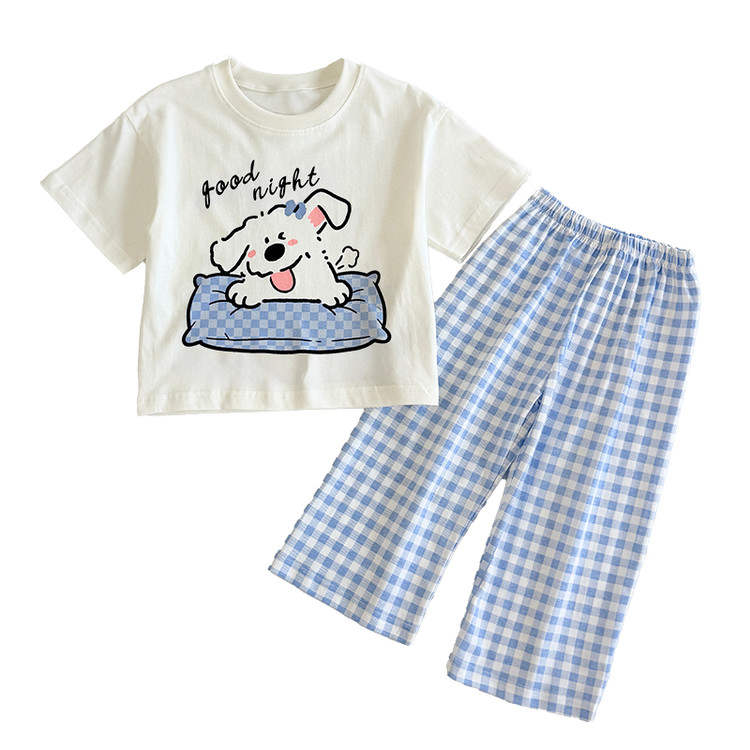 Lanza Loungewear Set 2 Piece Set Blue Kids'