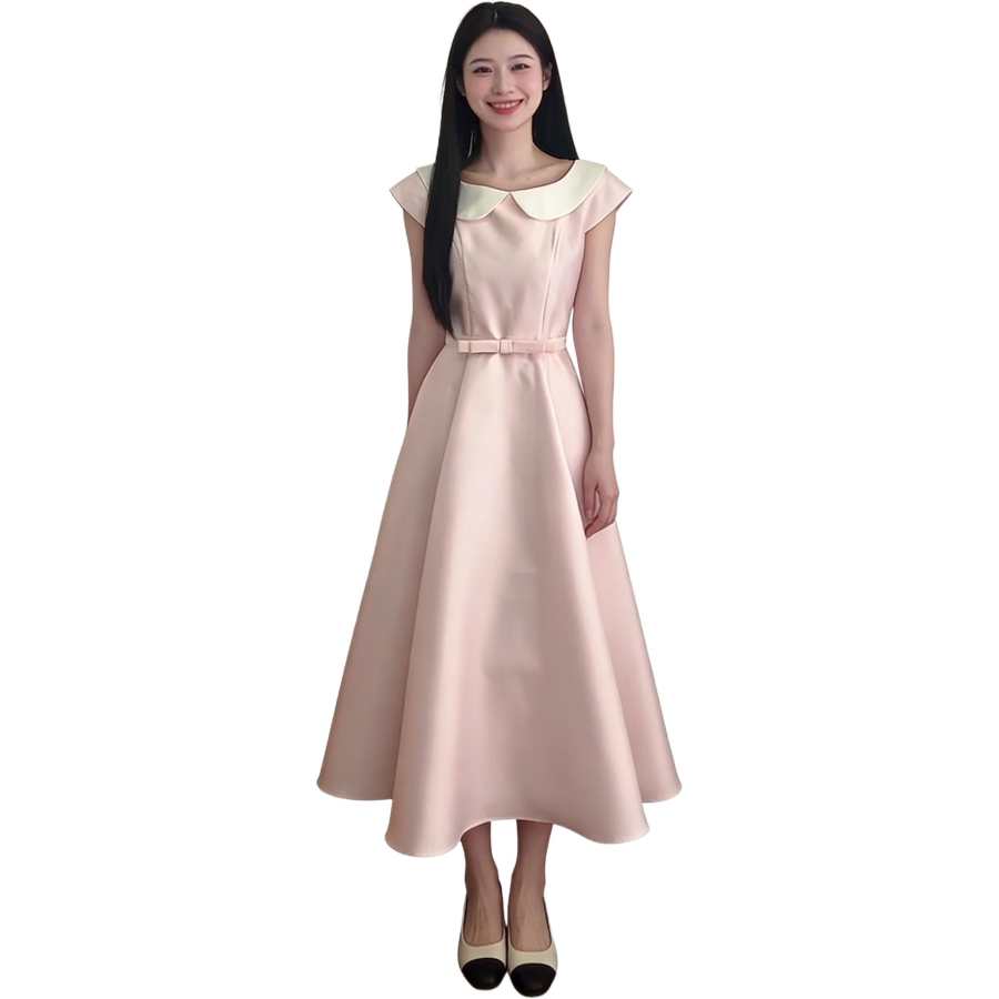 VENICEW Short Sleeved Dress Women's