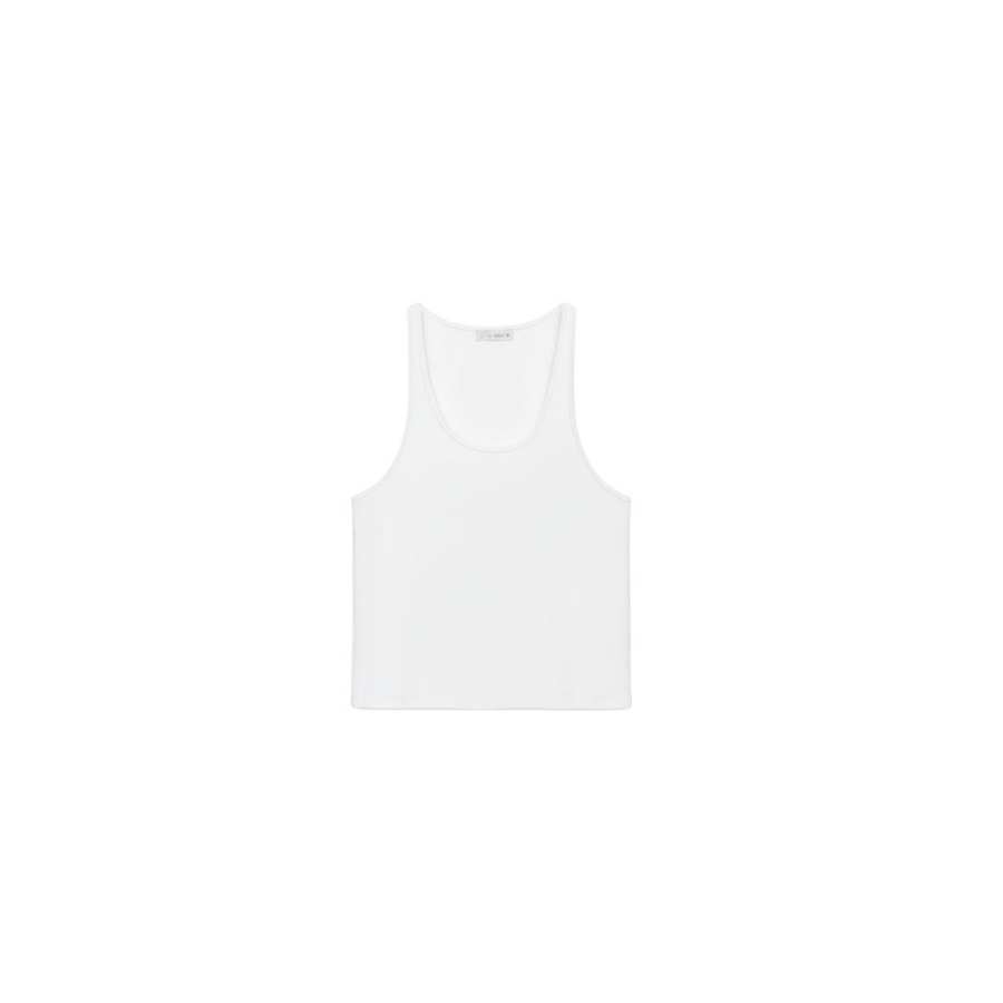 ZARA Tank Tops Women's White Other