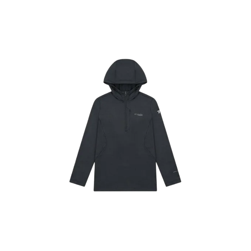 Columbia Sweatshirts Women's Black Hooded Non Detachable Moderate