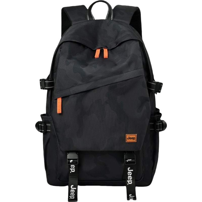 Jeep Jeep Oxford Backpack Regular Men's Camouflage Black