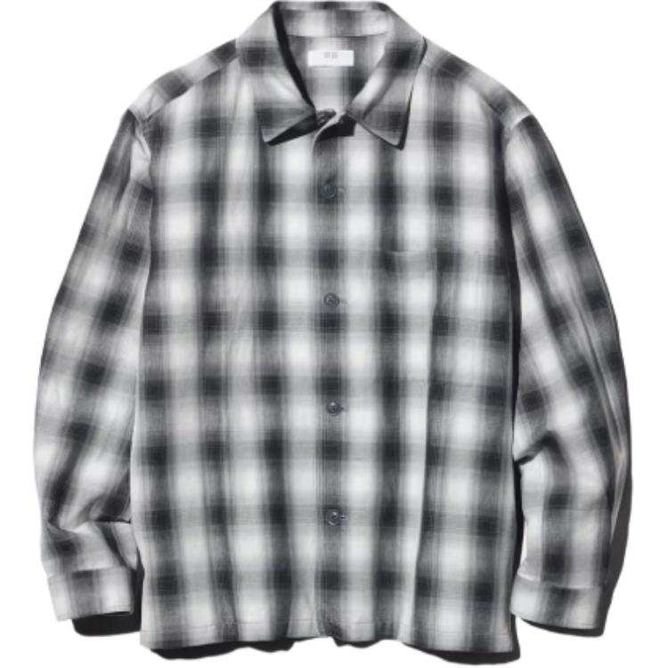 UNIQLO SS26 Shirts Men's Black Moderate