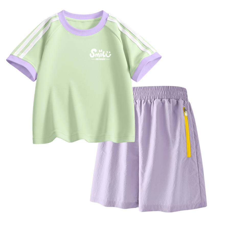 Disney Kids Casual Sportswear Crew Neck Thin
