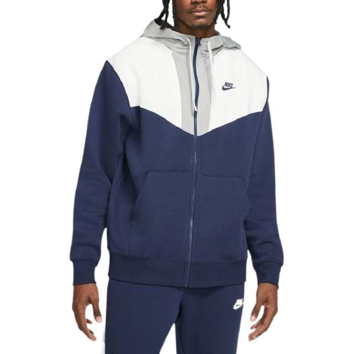 Nike Nike Jackets Men's Blue Hooded Non Detachable Moderate Other