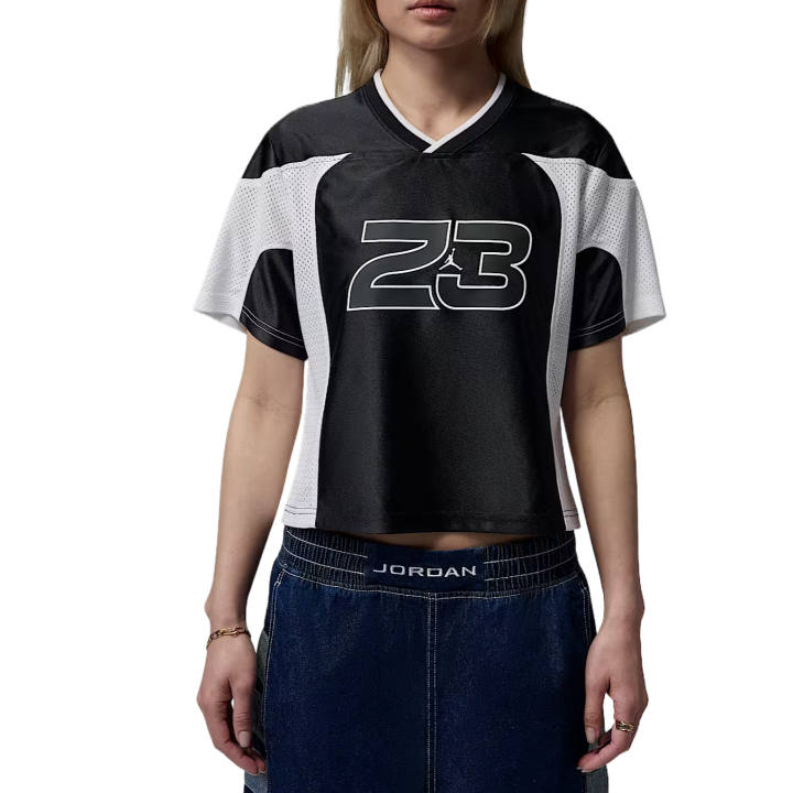 Jordan Jordan Sportswear Women's Black/White/White V Neck Moderate