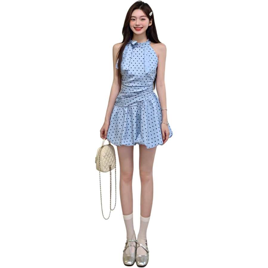 VENICEW Sleeveless Dress Women's
