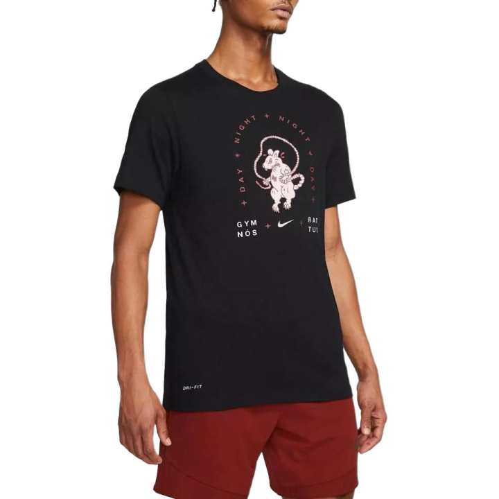 Nike Nike T Shirts Men's Black Crew Neck