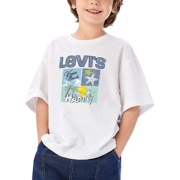 Levis Kids T Shirts Crew Neck Moderate