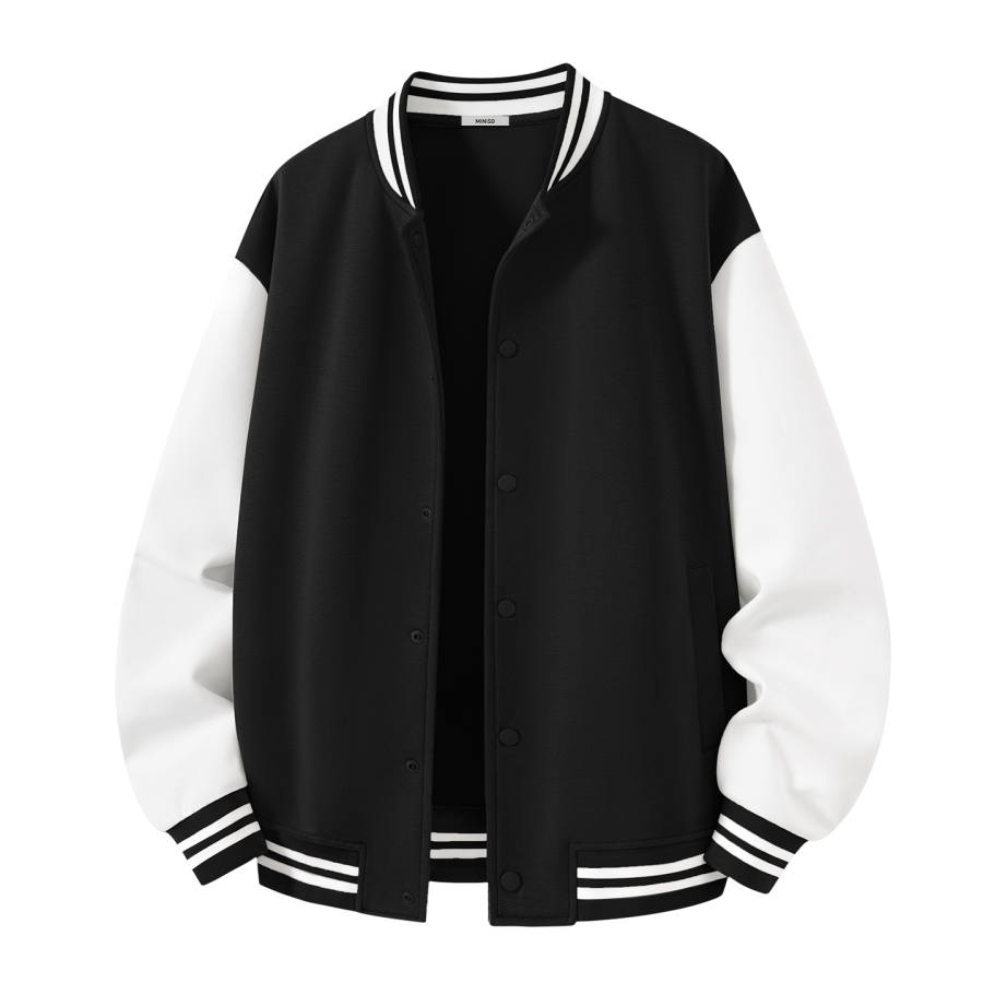 MINISO MINISO Fall Winter Baseball Jacket Unisex