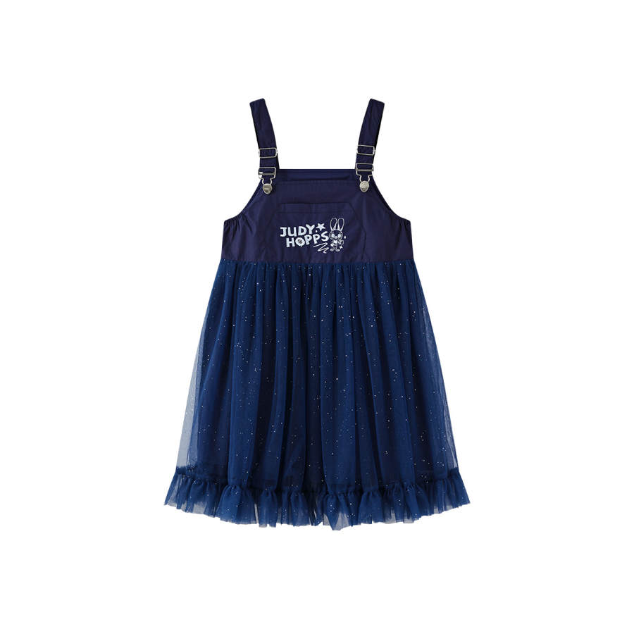 Disney Dress 2026 Summer Navy Blue Kids'