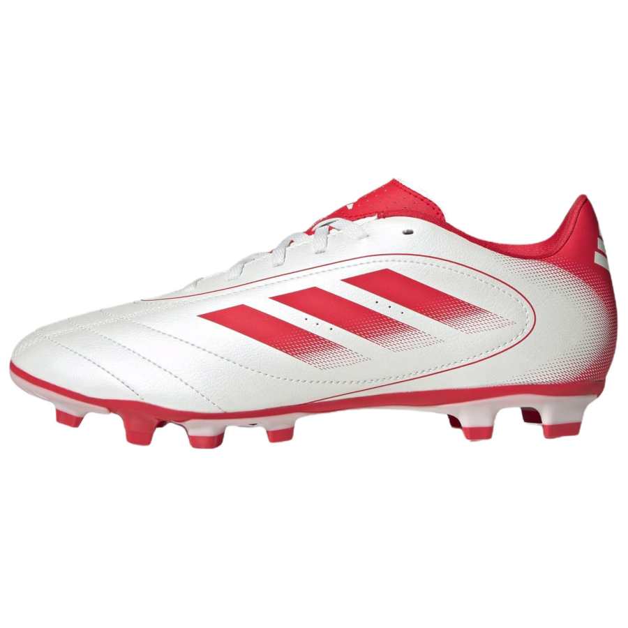 Adidas Adidas GOLETTO 9 Breathable Soccer Shoes Unisex White Red