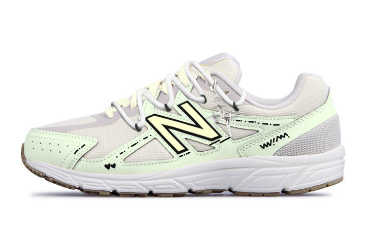 New Balance New Balance NB 480 Textile, Artificial Leather Mid top Casual Training City Commuting Running Shoes Women's