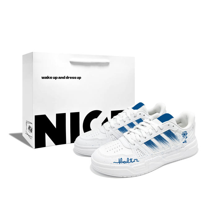 Adidas Adidas ETHER LITE Blue Rose R Pu Low top Skateboard Shoes Unisex Blue