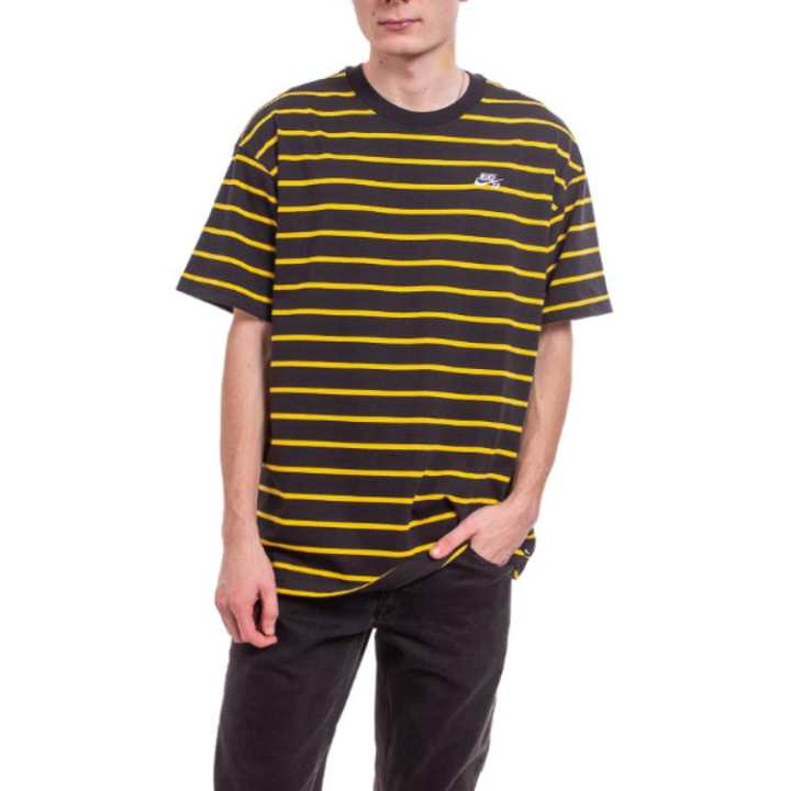 Nike Nike SB T Shirts Men's Black Yellow Crew Neck