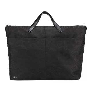 Ecco Cow Leather Handbag Unisex Black