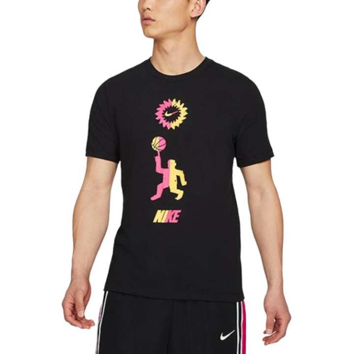 Nike Nike Dri Fit T Shirts Men's Black Crew Neck