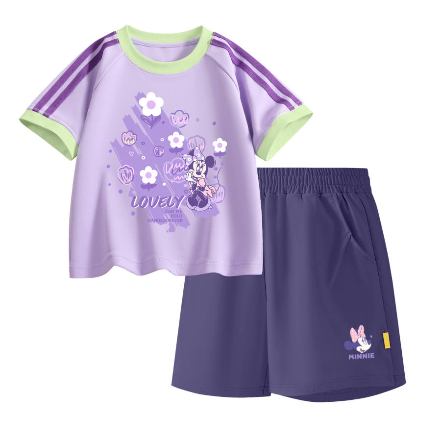 Disney Kids Casual Sportswear Crew Neck Thin