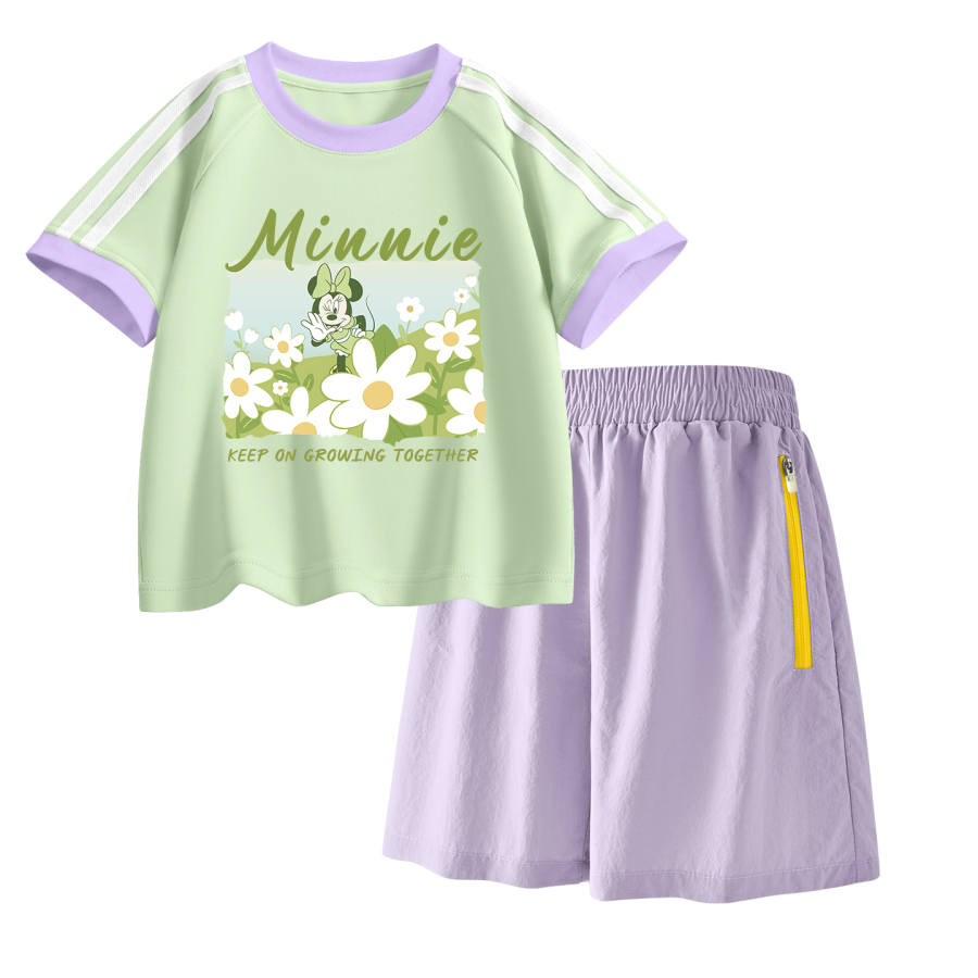 Disney Kids Casual Sportswear Crew Neck Thin