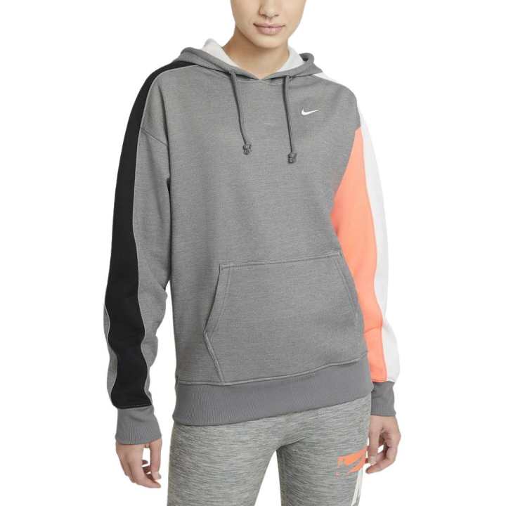 Nike Nike Therma Sweatshirts Women's Gray Hooded Non Detachable Moderate