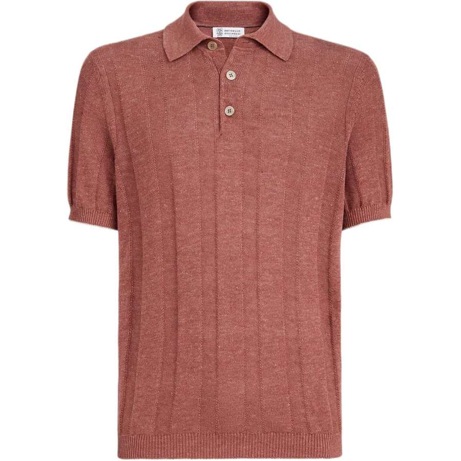 Brunello Cucinelli SS26 Polo Shirt Men's
