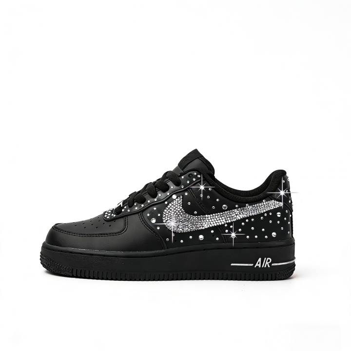 Nike Nike Air Force 1 Slip Resistant Low top Skateboard Shoes Women's Black