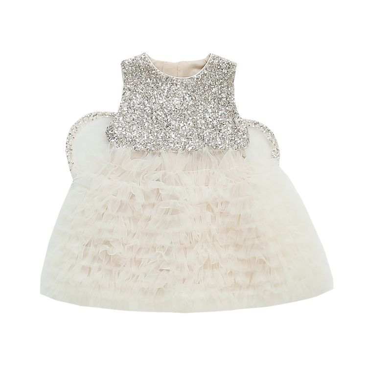 Lanza Lanza Kids Dresses Crew Neck Moderate