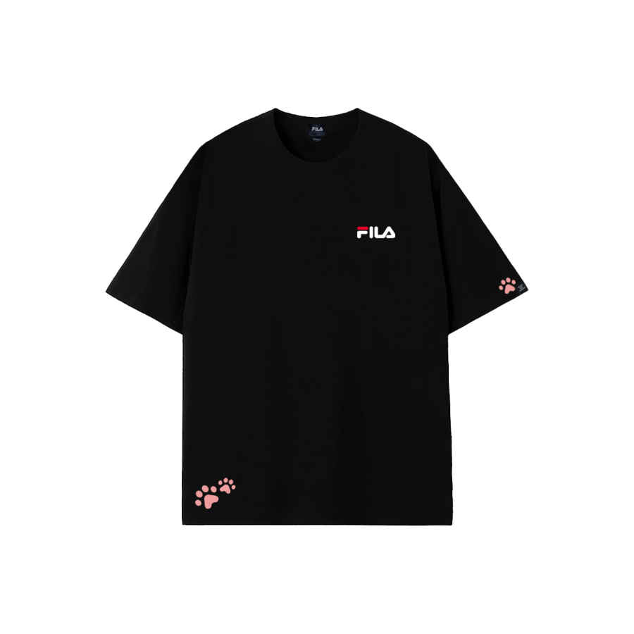 FILA T Shirts Unisex Crew Neck Moderate Straight Fit