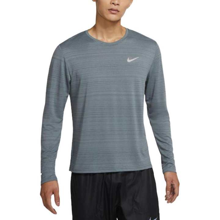 Nike Nike Dri Fit T Shirts Men's Gray Crew Neck