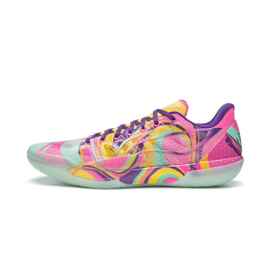 Li-Ning Li Ning Gamma 2 Cushioning Slip Resistant Abrasion Resistant Support Lightweight Rebound Low top Basketball Shoes Men's