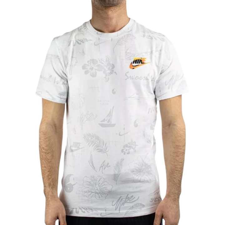 Nike Nike Sportswear T Shirts Men's White Crew Neck